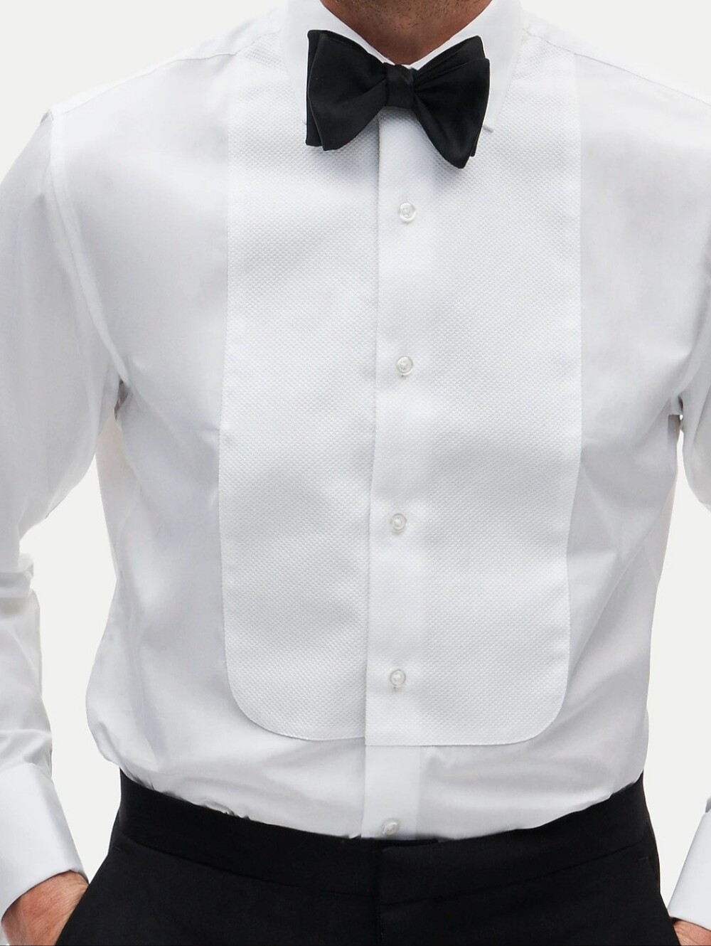 J. Crew Men's Slim-fit Ludlow Premium cotton tuxedo shirt